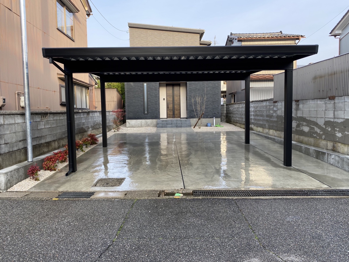 【耐雪150㎝カーポート】LIXIL カーポートST　耐雪150cm対応・2台用